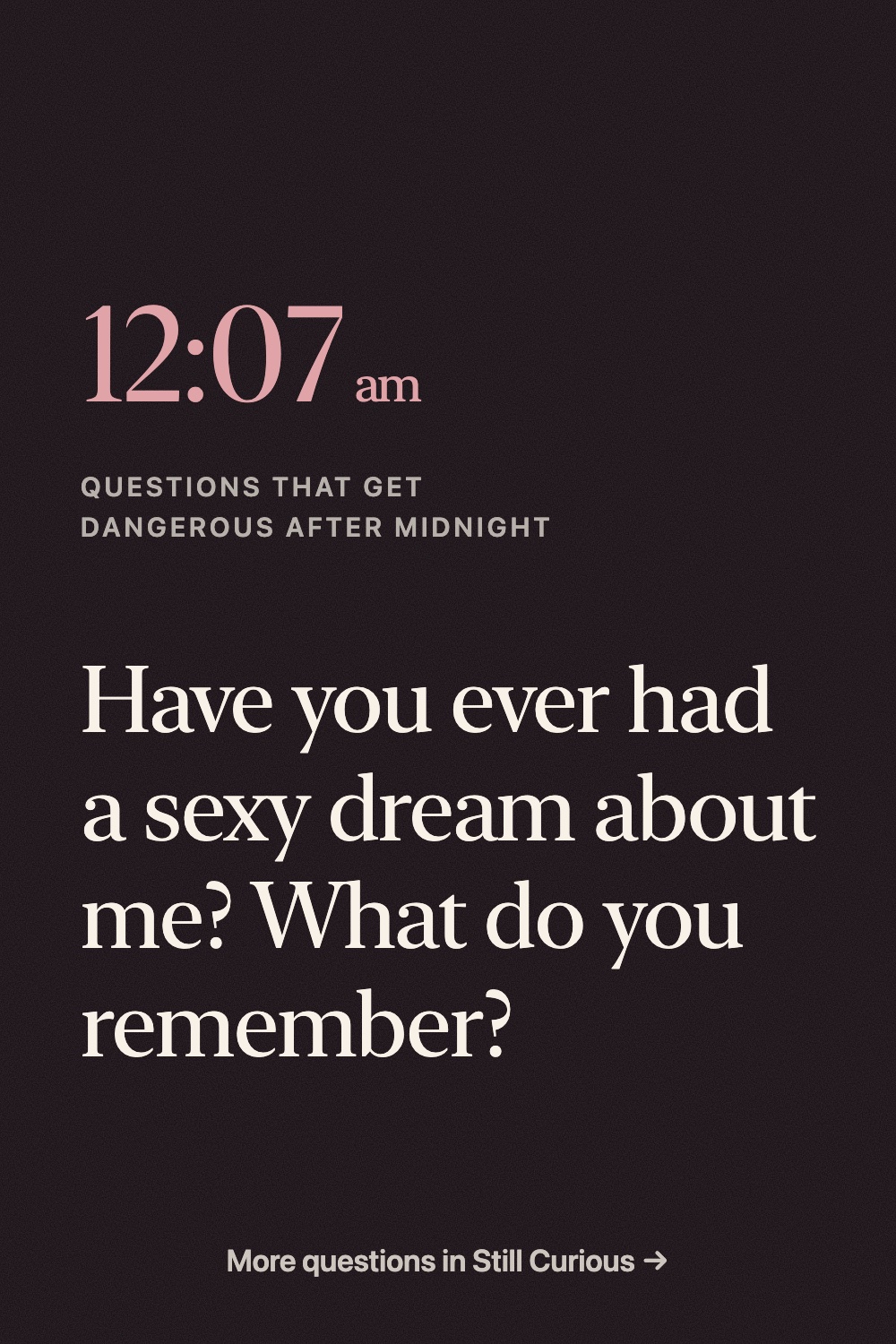 Flirty Questions to Ask Your Partner After Midnight